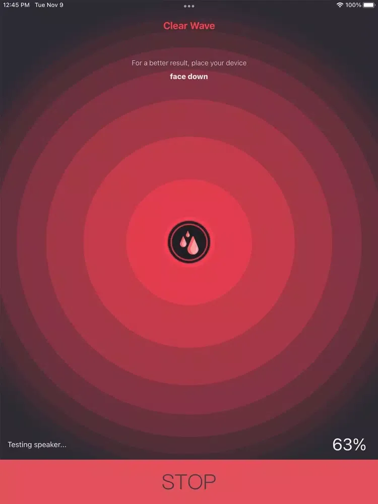 Captures d'écran de Sonic - Hertz speaker test app iPad 