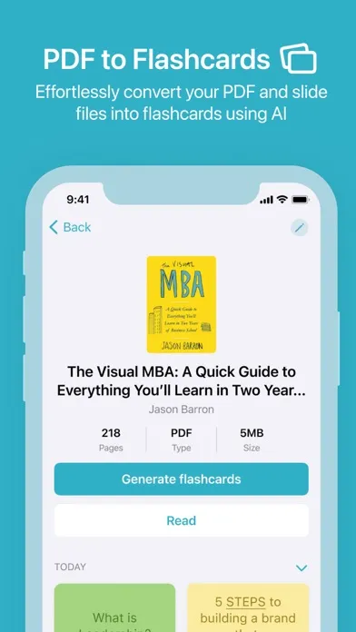Make flashcards in seconds Screenshots