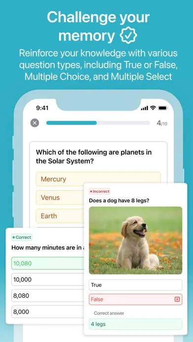 Make flashcards in seconds Screenshots