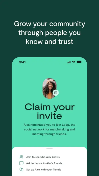 Tangkapan layar Loop: The Matchmaking App