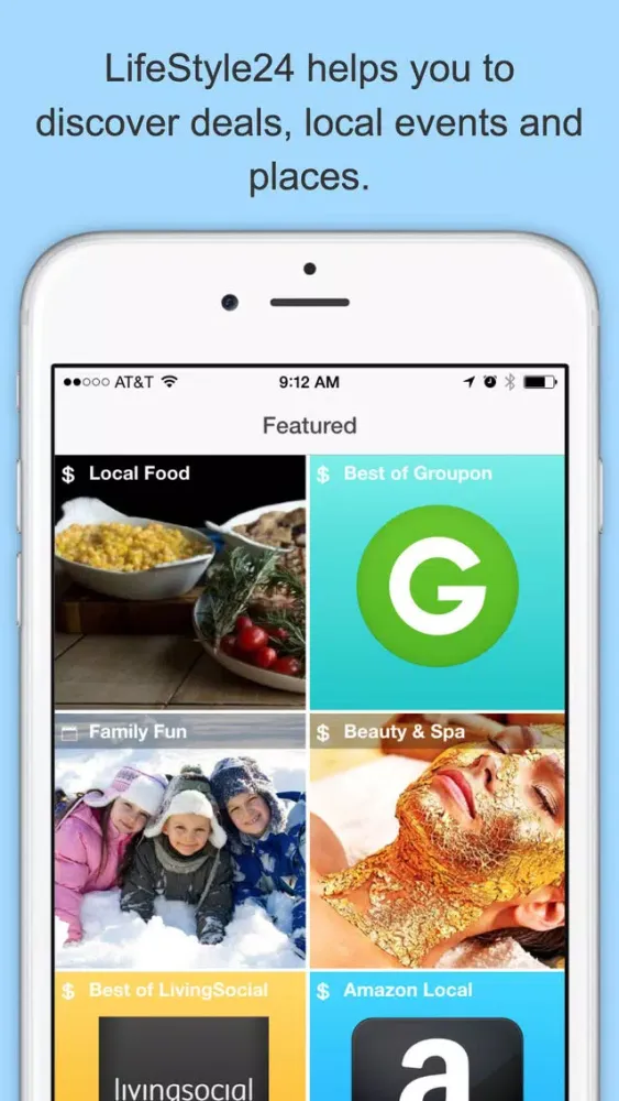 Capturas de pantalla de LifeStyle24 - Deals, Coupons, Events, Places and Restaurants