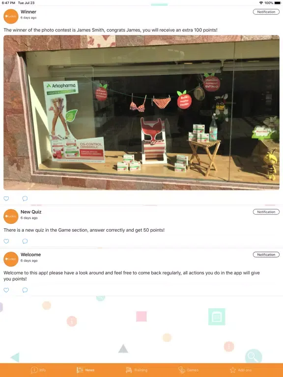 Ludeo App iPad 应用截图