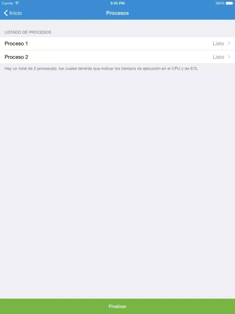 Process Planning iPad  Screenshots
