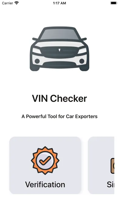 VIN Checker स्क्रीनशॉट