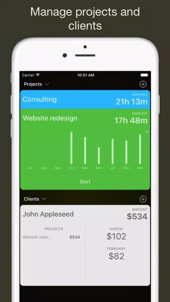 Timee - Time Tracker Screenshots