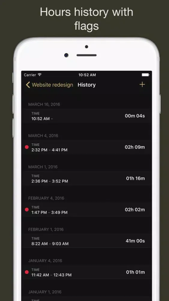 Timee - Time Tracker Screenshots