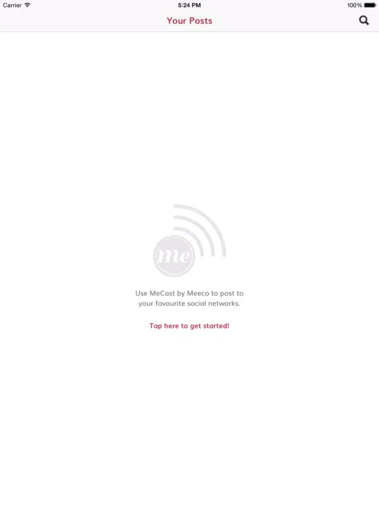 MeCast by Meeco iPad  স্ক্রিনশট