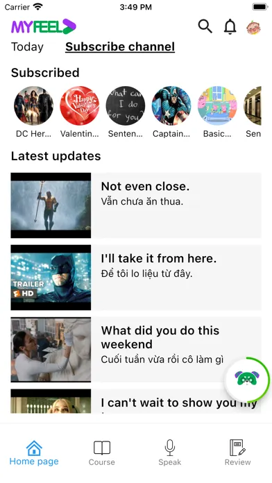 My Feel, English every day Ekran Görüntüleri