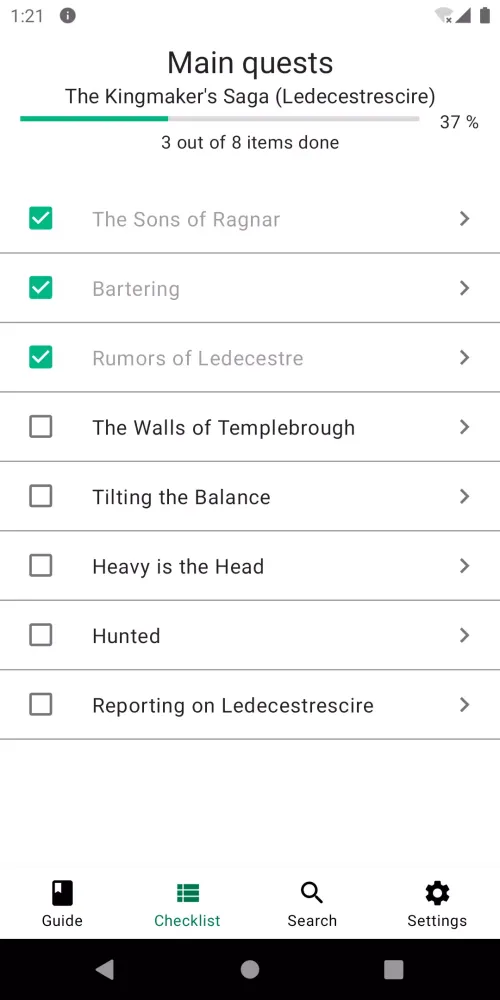 Guide, Checklist - AC Valhalla Screenshots