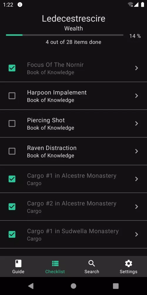 Guide, Checklist - AC Valhalla Screenshots