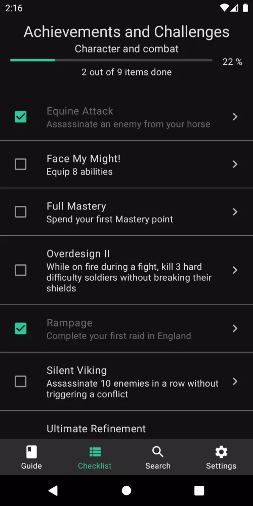 Guide, Checklist - AC Valhalla Screenshots