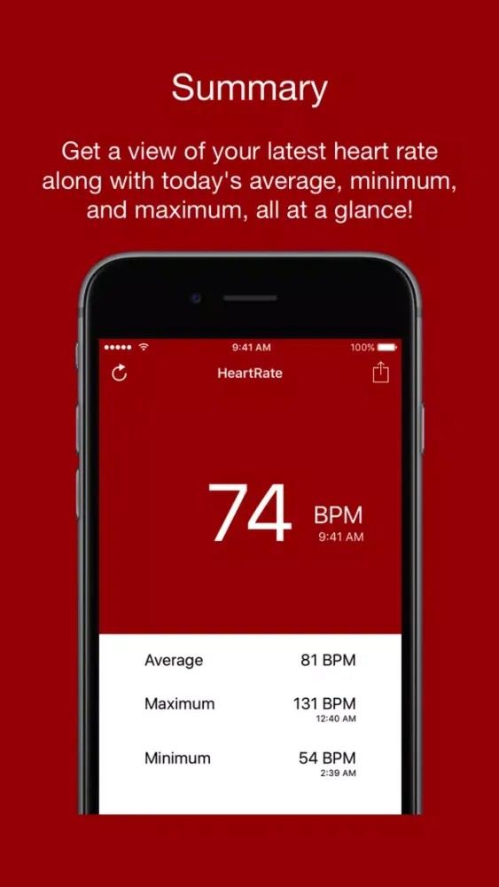 HeartRate: BPM Tracker Ekran Görüntüleri