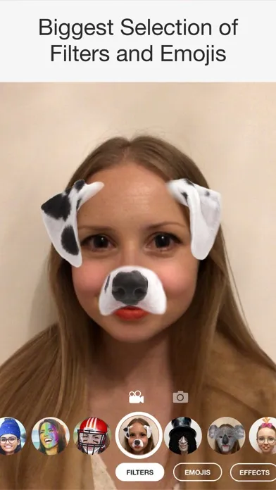 Capturas de tela do MRRMRR-Face filters and masks