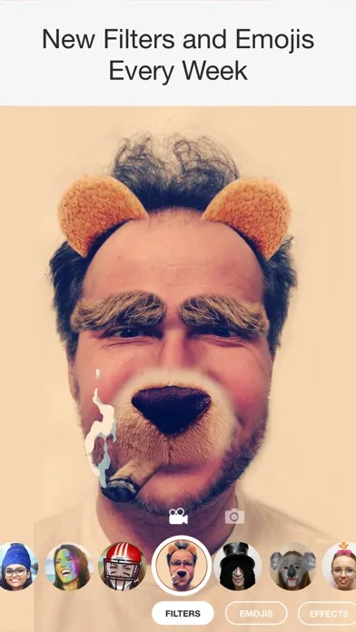 Capturas de tela do MRRMRR-Face filters and masks