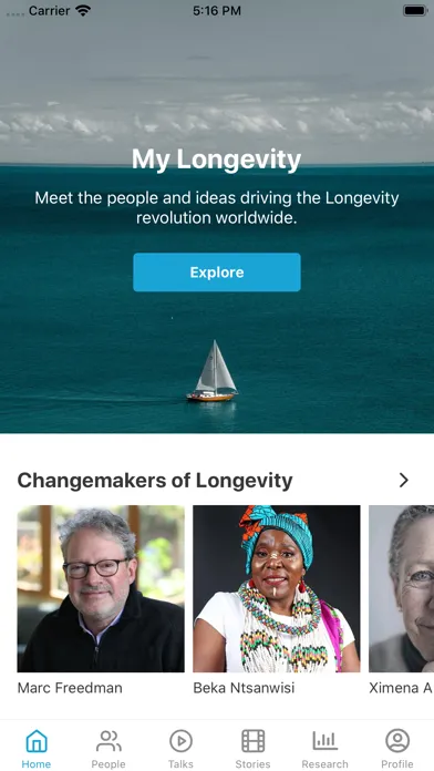 Zrzuty ekranu My Longevity