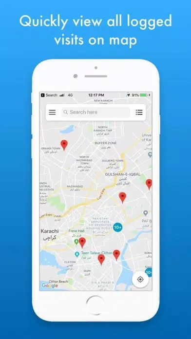 MZVisits - Travelling tracker Screenshots