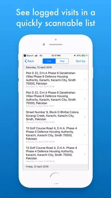 MZVisits - Travelling tracker Screenshots