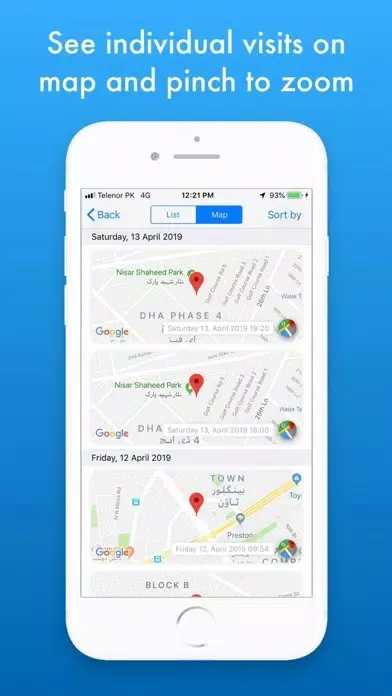 MZVisits - Travelling tracker Screenshots