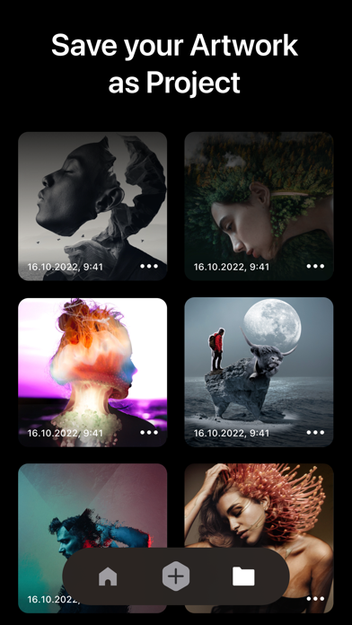 Trigraphy Photo Art Editor Screenshots