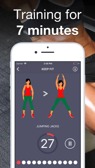 ภาพหน้าจอของ Butt Workout: Leg Exercises