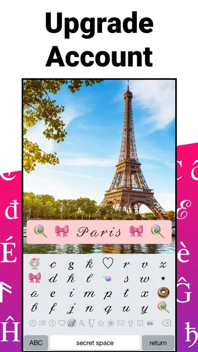 Tangkapan skrin Keyboard for Stories