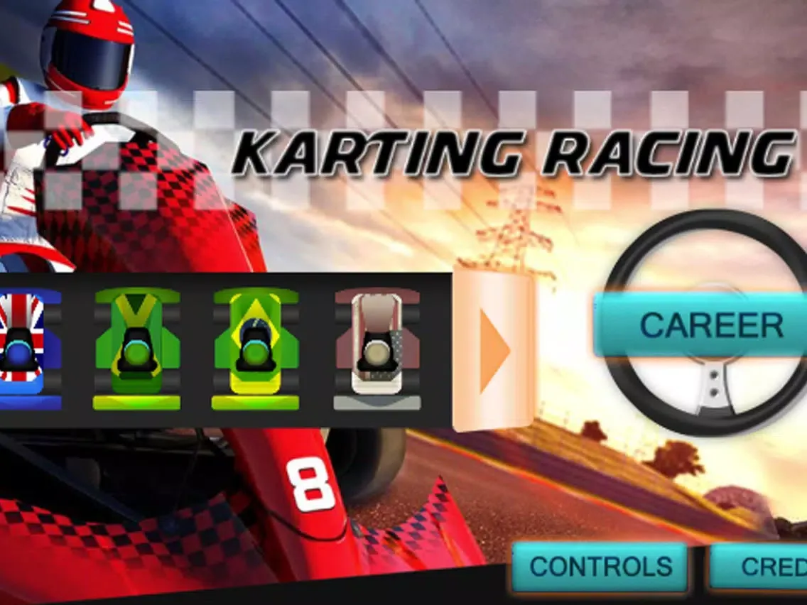 Karting Racing iPad  Ekran Görüntüleri