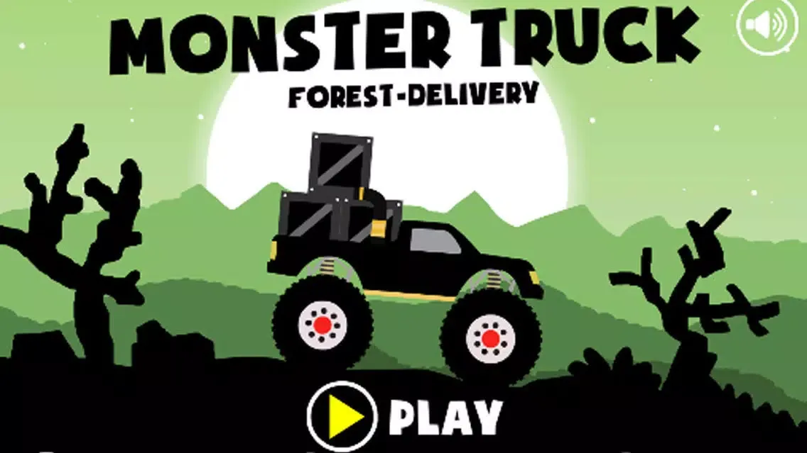 Monster Truck Forest Delivery - Truck Racing Games應用截圖
