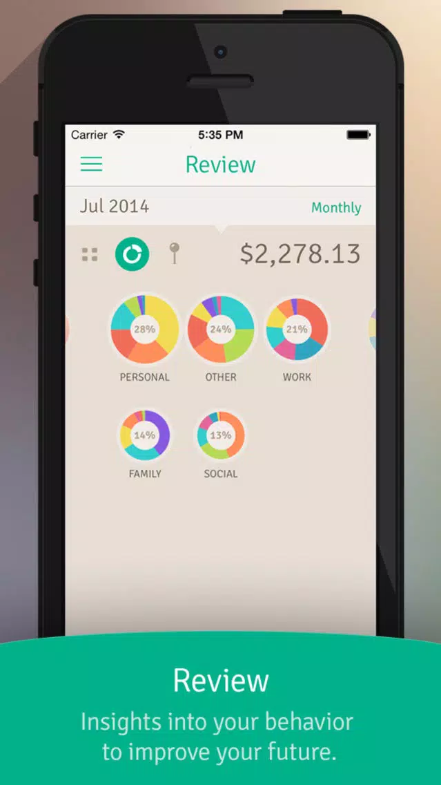 Capturas de pantalla de Wally Lite - Personal Finance