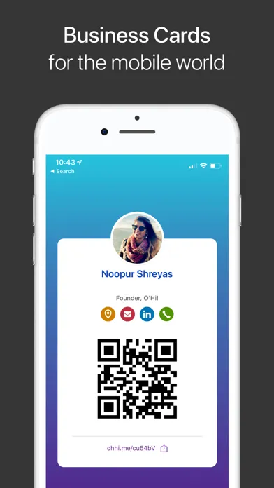 O'Hi! - Connect with QR Screenshots