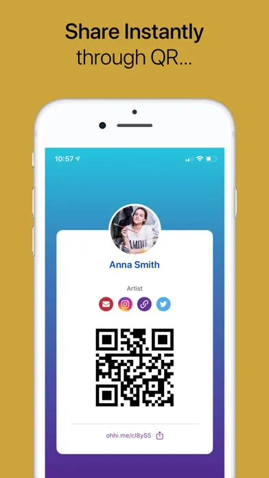 O'Hi! - Connect with QR Screenshots