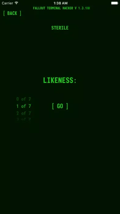 Terminal Hacker for Fallout game series 스크린샷