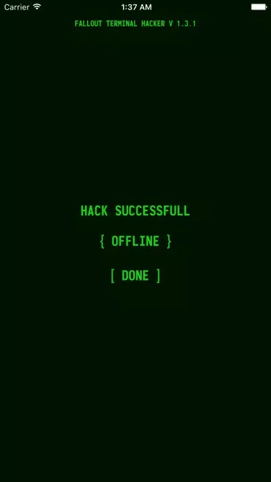 Terminal Hacker for Fallout game series 스크린샷