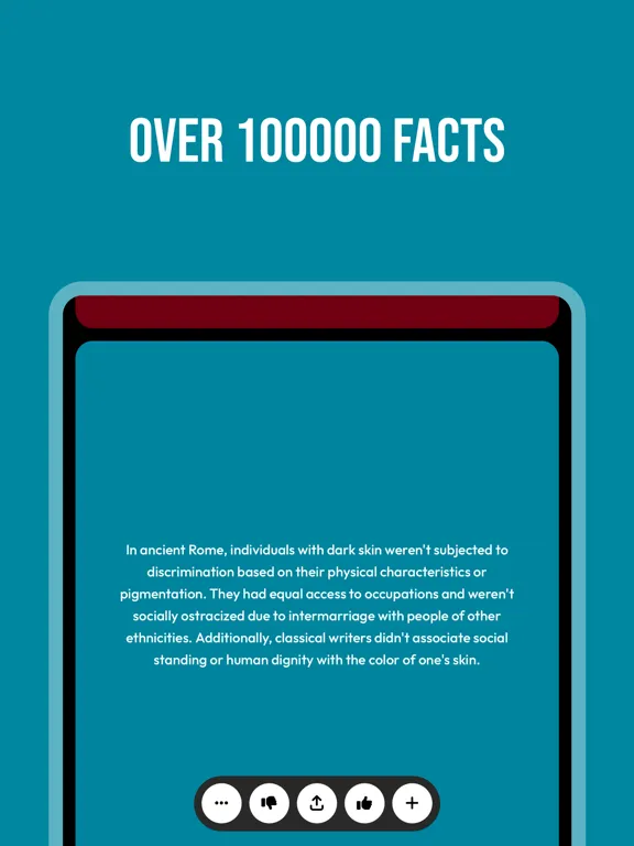 Capturas de pantalla de Only Facts - 100k+ Fun Facts iPad 