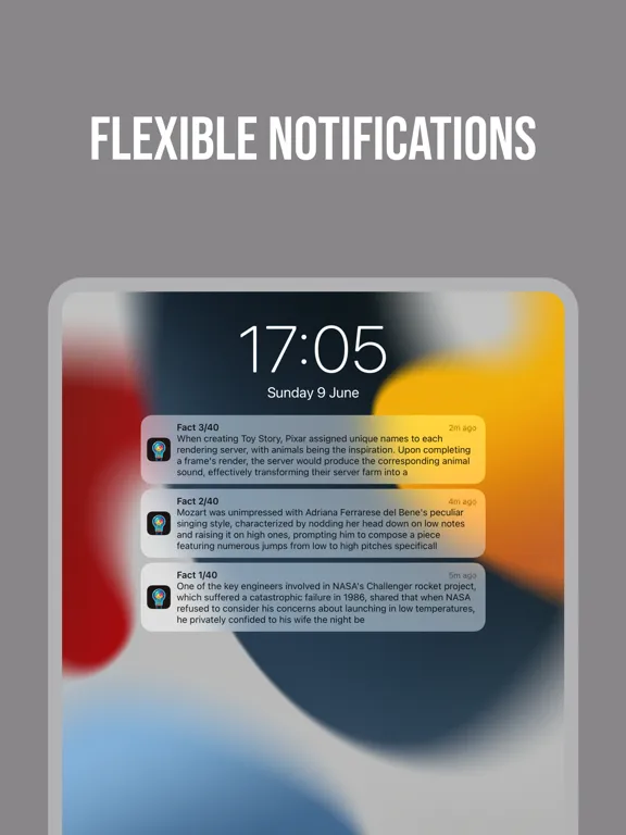 Capturas de pantalla de Only Facts - 100k+ Fun Facts iPad 