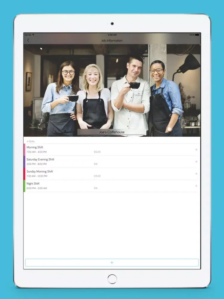 PayDay, Elegant Shift Calendar iPad  Screenshots