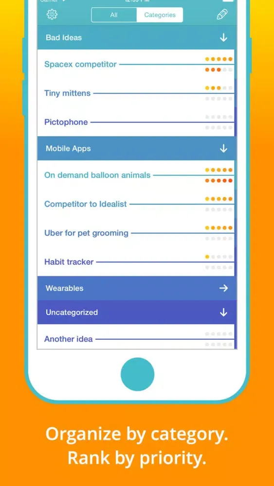 Idealist — Turn your idea into a business سکرین شاٹس