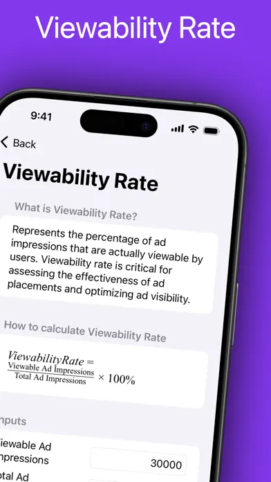 Marketing & Media Calculator应用截图