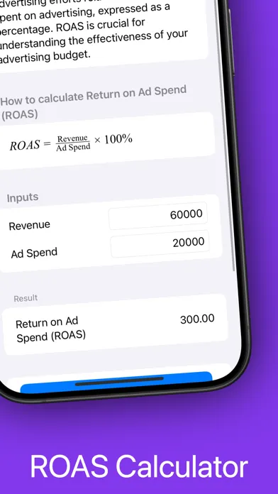Marketing & Media Calculator应用截图