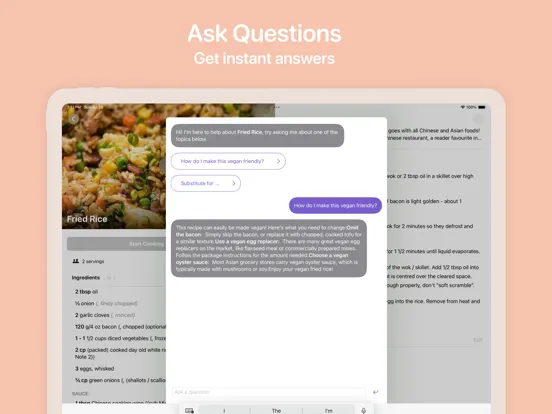 Screenshot di Plum: Unlimited Recipe Manager iPad 