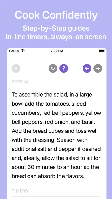 Screenshot di Plum: Unlimited Recipe Manager