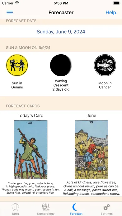 Tarot & Numerology স্ক্রিনশট