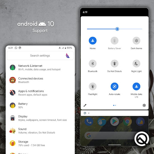 Christmas Substratum Theme Screenshots