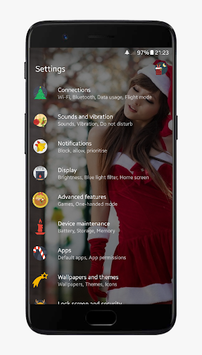 Christmas Substratum Theme Screenshots