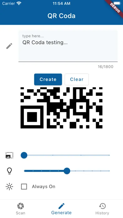 Zrzuty ekranu QR Beat