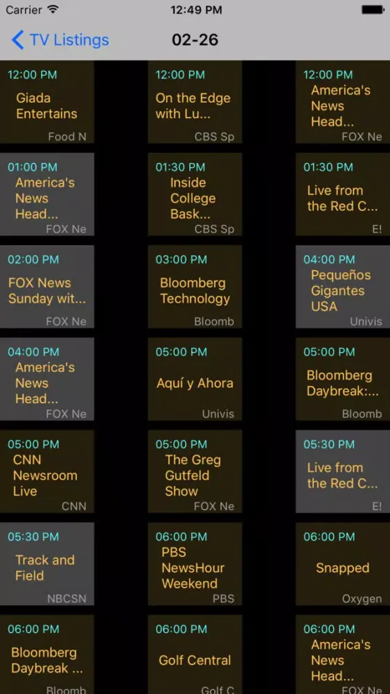 TV Nite - What's On?应用截图
