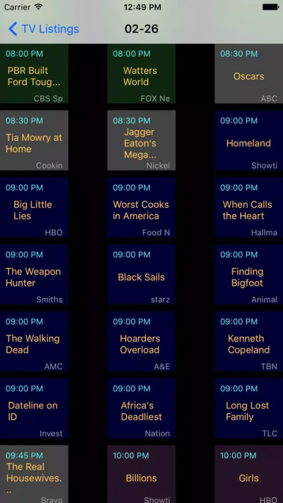 TV Nite - What's On?应用截图