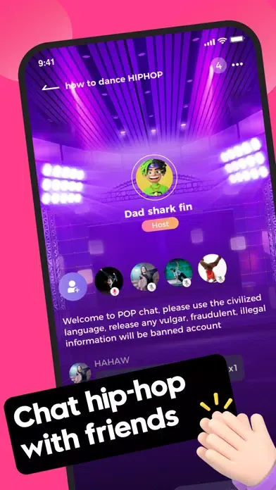 Capturas de tela do POP: Unique Space for HipHop