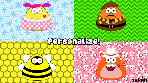 Pou سکرین شاٹس