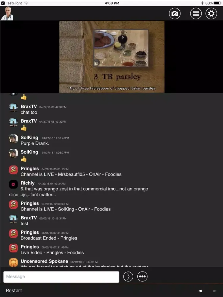 Capturas de pantalla de Powa.Me iPad 