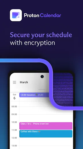 Proton Calendar: Secure Events Screenshots